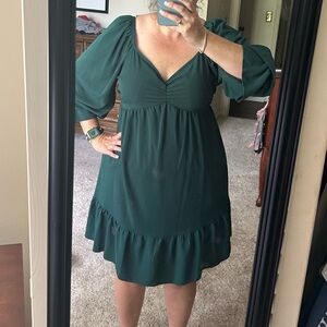 Elegant Green Dress